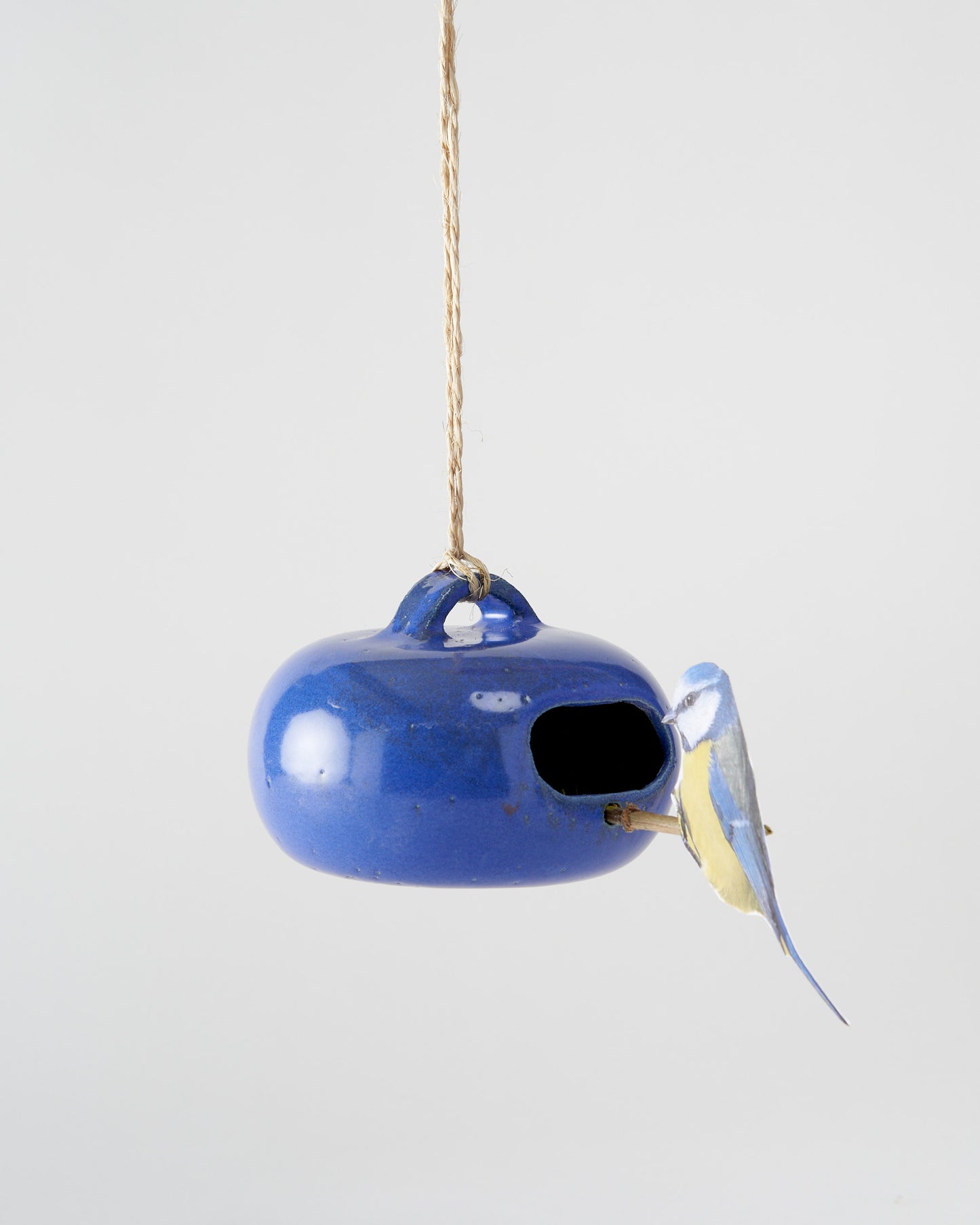 Hanging Bird Feeder / Blue