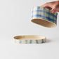 Butter dish / Brushed Grid
