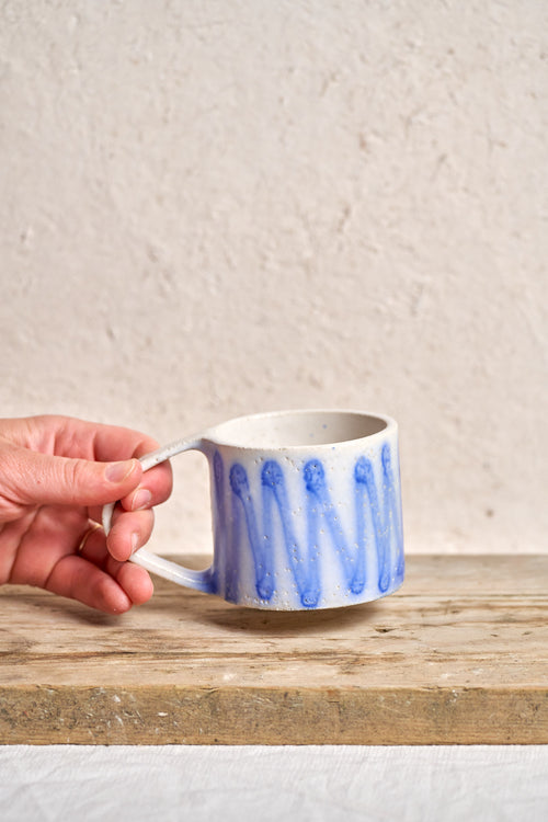 Classic Mug - Cobalt ZigZag