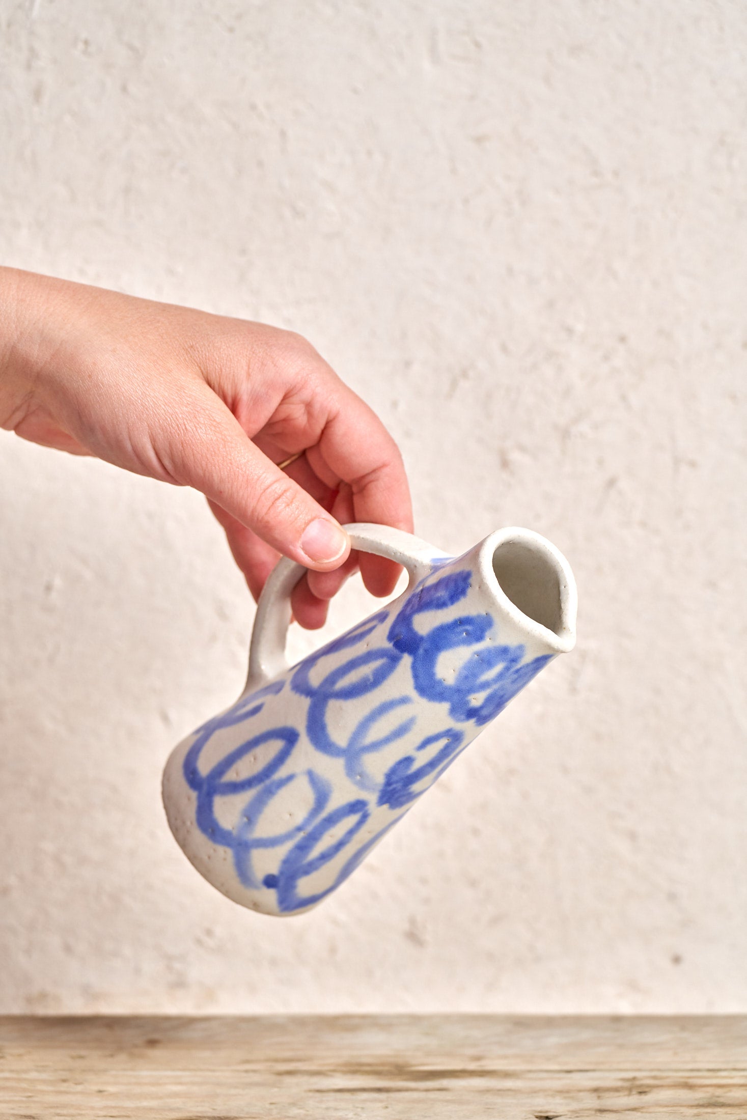 Small Jug - Cobalt Loop