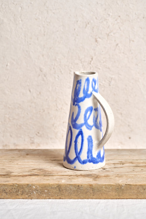 Small Jug - Cobalt Loop