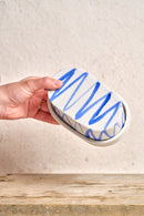 Butter dish - Cobalt ZigZag