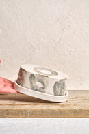 Butter dish - Manganese Circle #1