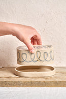 Butter dish - Iron & Pencil Loop