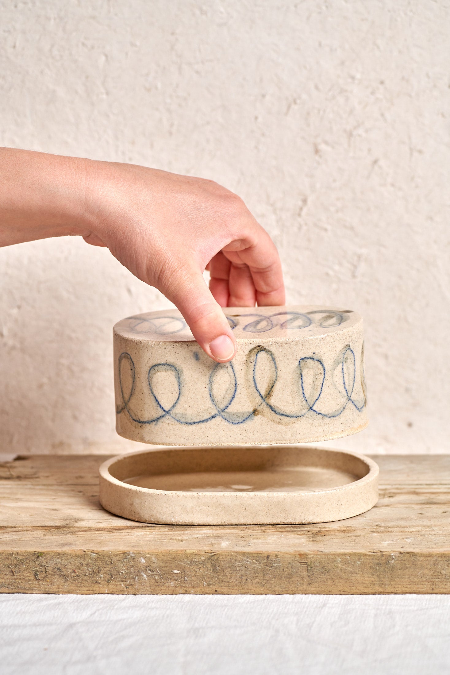 Butter dish - Iron & Pencil Loop