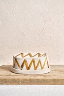 Butter dish - Copper ZigZag