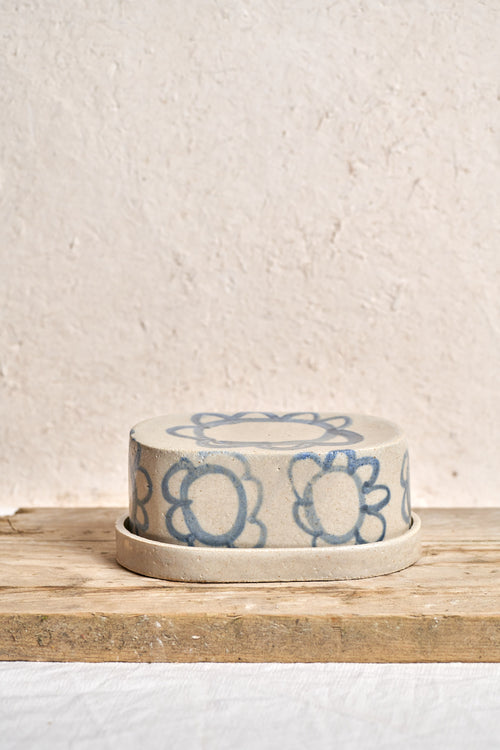 Butter dish - Jeanne's Flowers