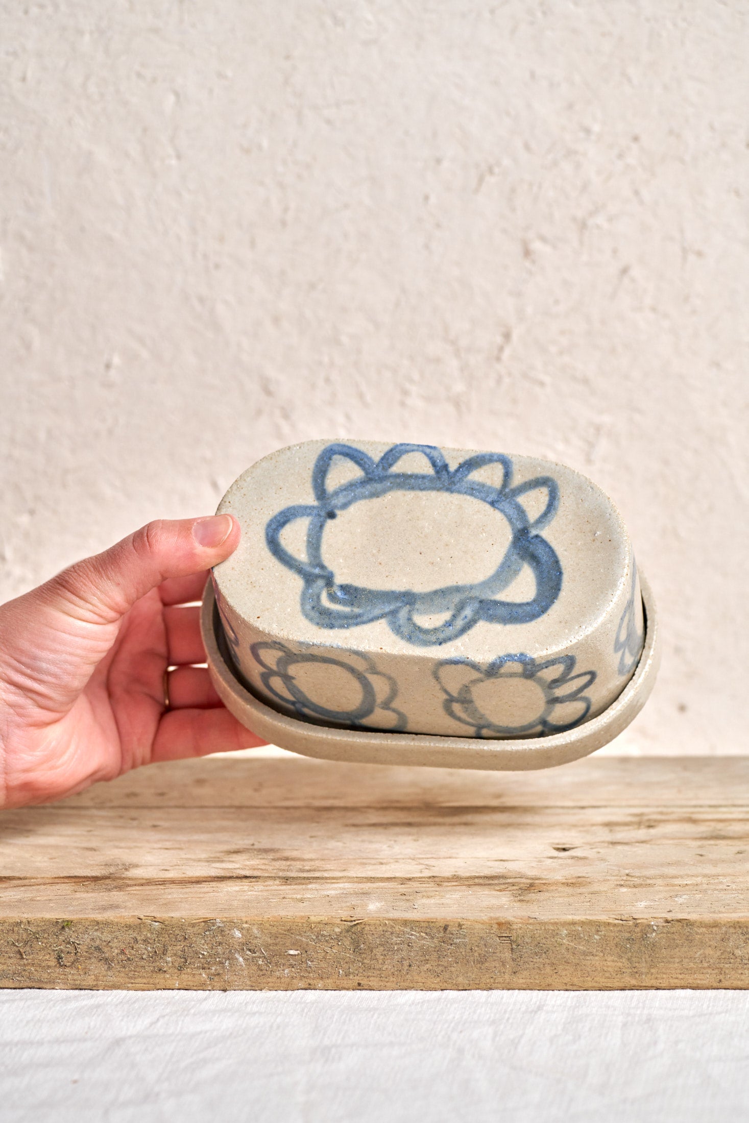 Butter dish - Jeanne's Flowers