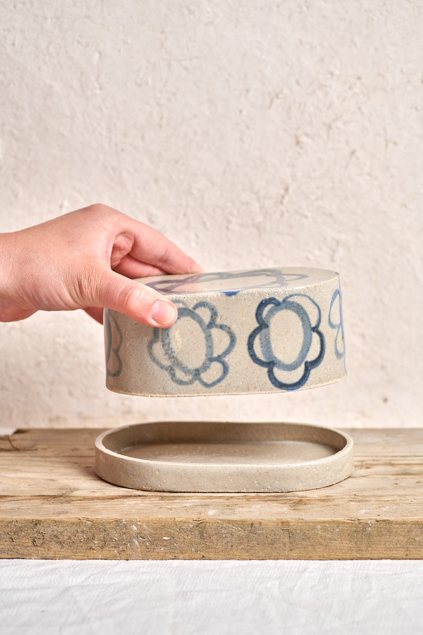 Butter dish - Jeanne's Flowers