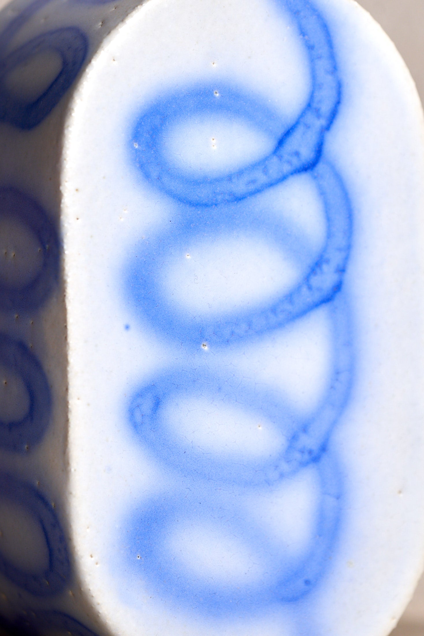 Butter dish - Cobalt Loop #1