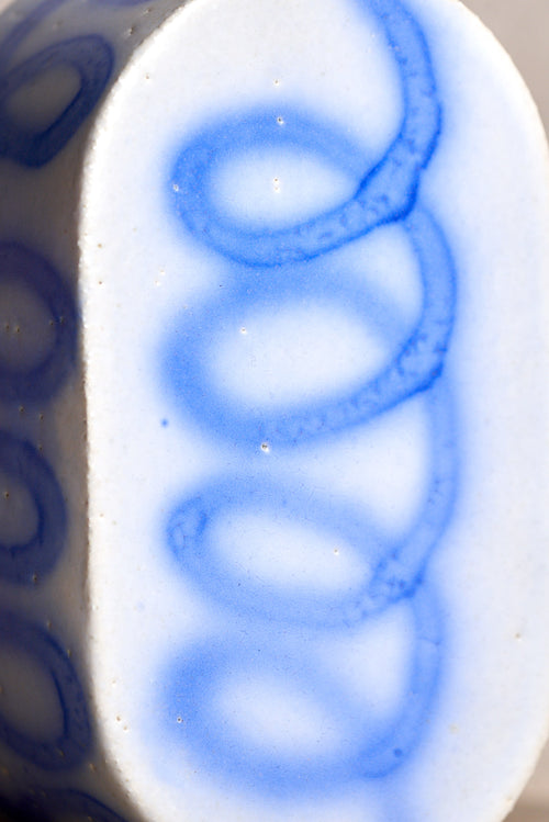 Butter dish - Cobalt Loop #1