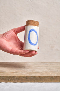 Spice Pot - Cobalt Circle