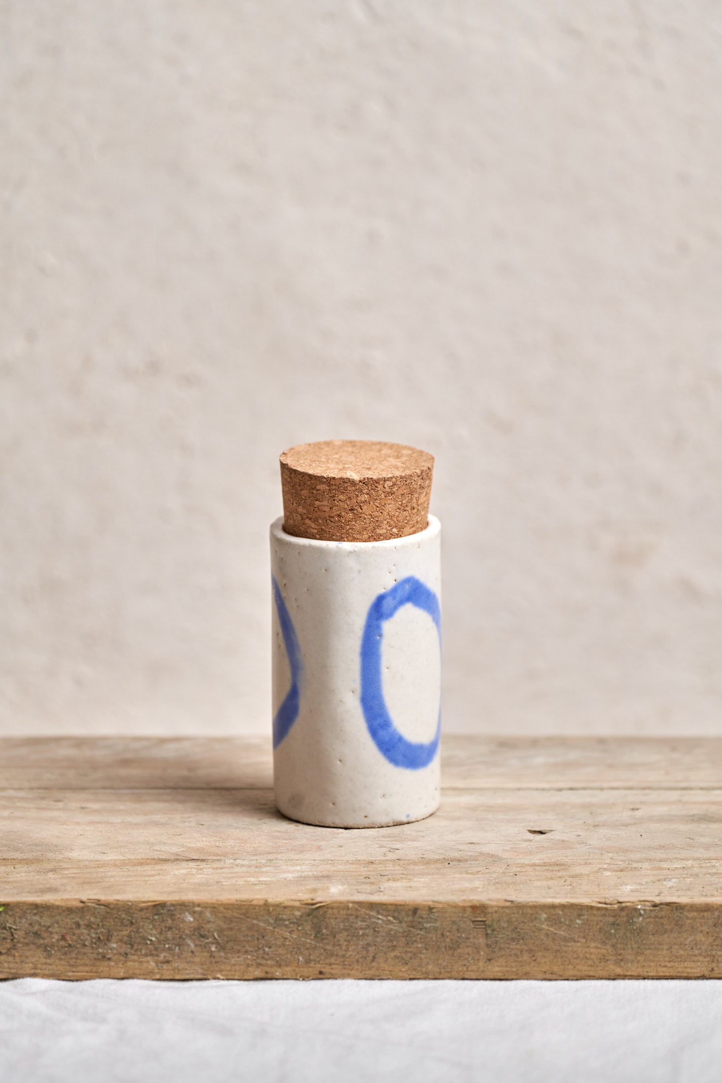 Spice Pot - Cobalt Circle