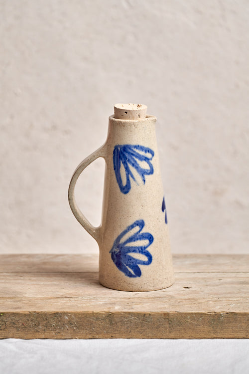 Small Jug - Cobalt Flower
