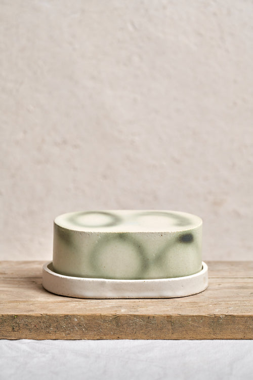Butter dish - Copper Circle #2