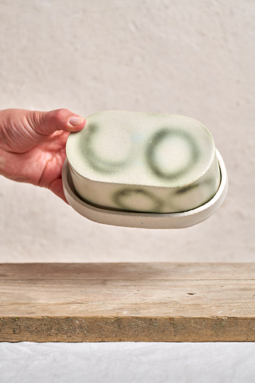Butter dish - Copper Circle #2