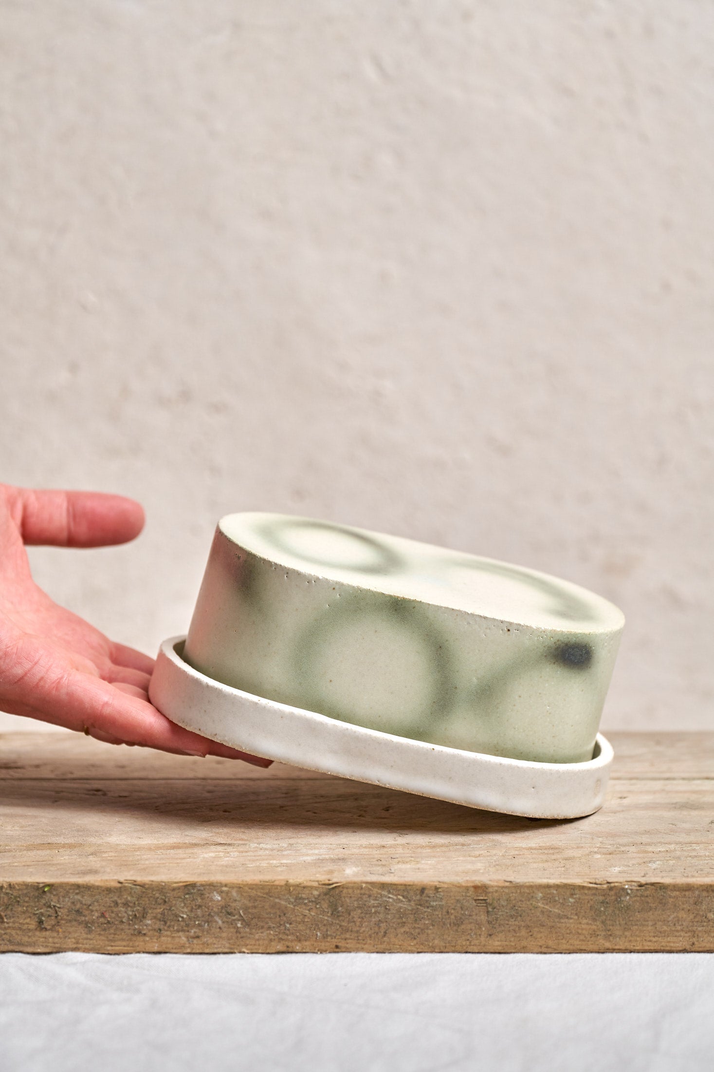 Butter dish - Copper Circle #2