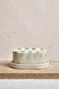 Butter dish - Copper ZigZag