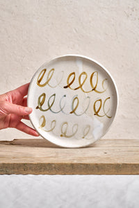 Dessert Plate - Iron Loop #2