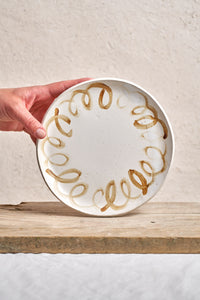 Dessert Plate - Iron Loop #1