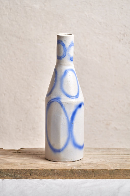 Bottle 1L - Cobalt Circle