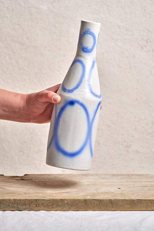 Bottle 1L - Cobalt Circle