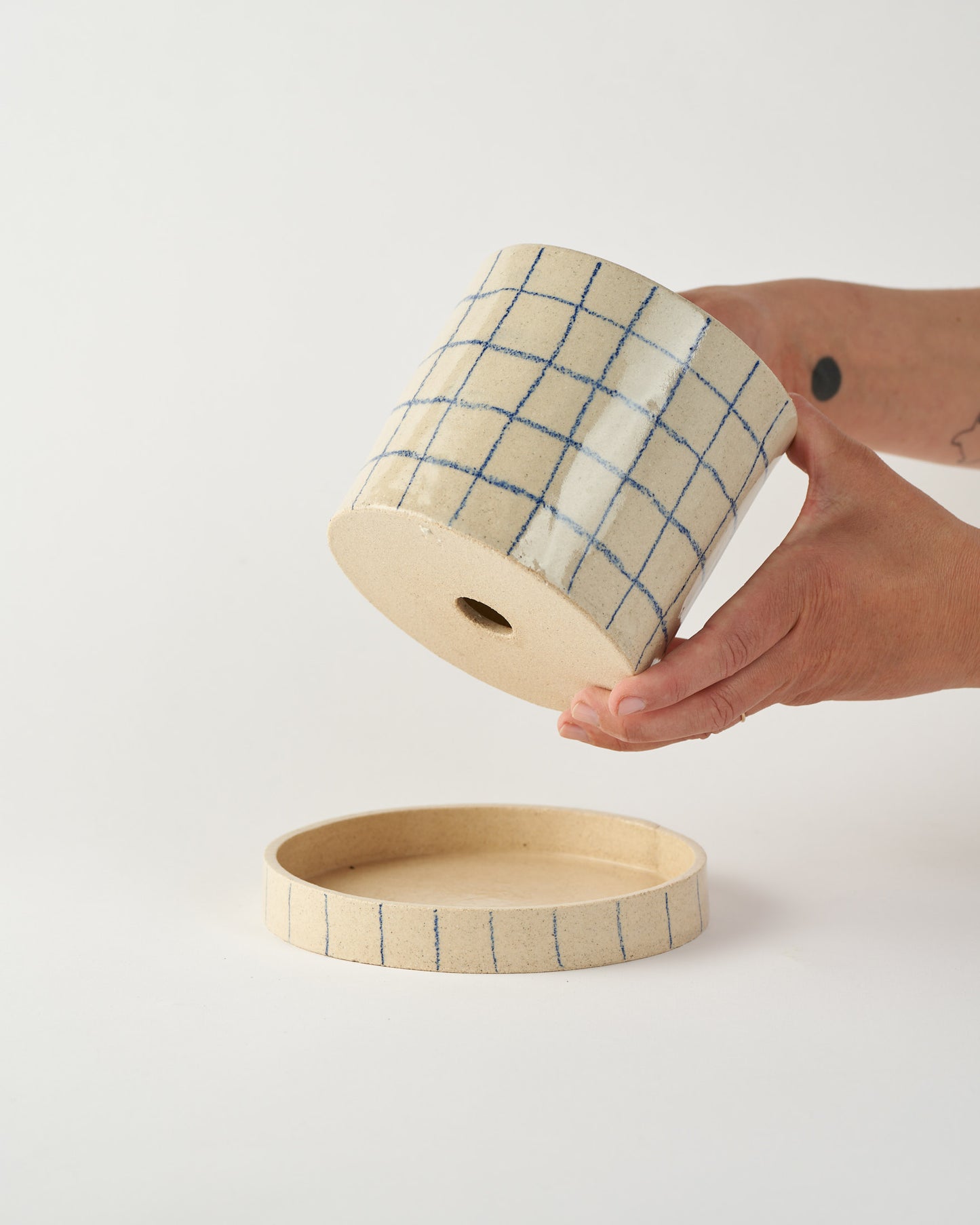 Plant Pot M / Grid