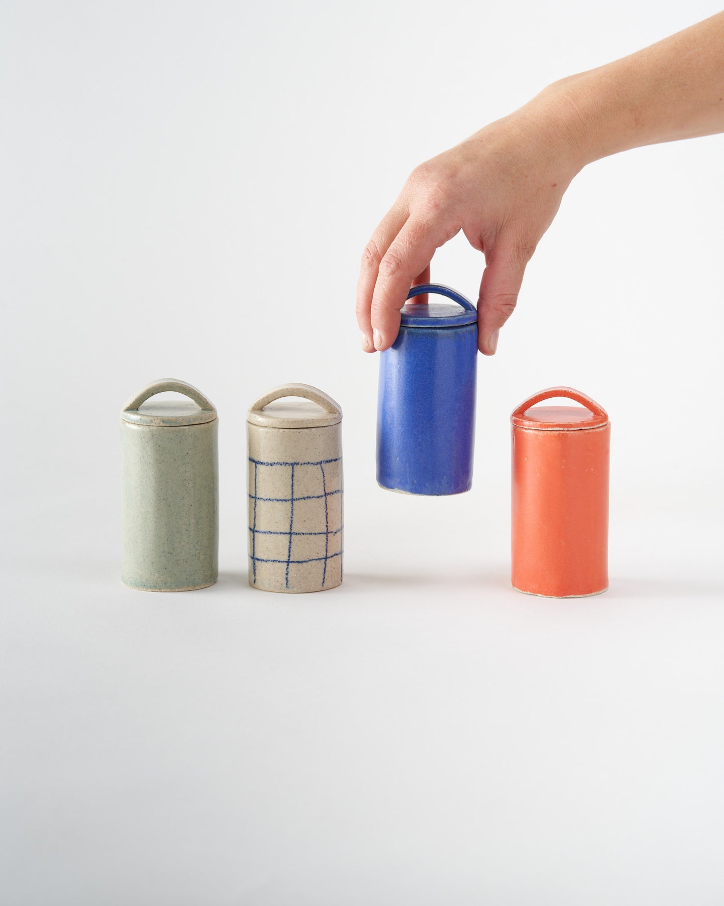 Spice Pot / Milky Blue