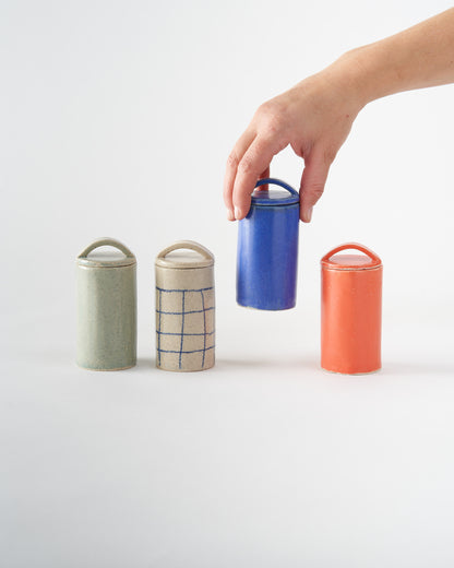 Spice Pot / Milky Blue