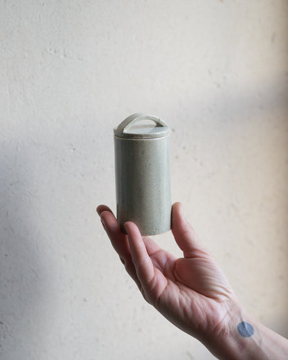 Spice Pot / Pale Sage Blue