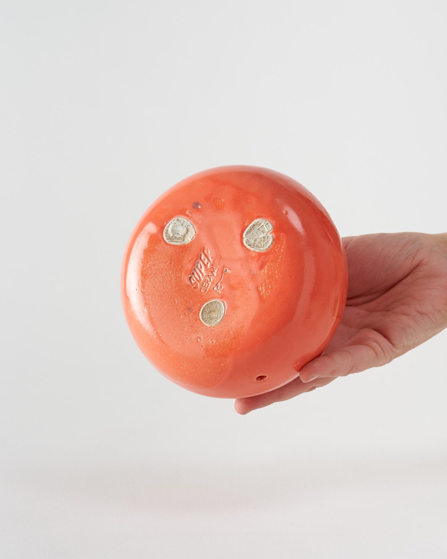 Hanging Bird Feeder / Orange