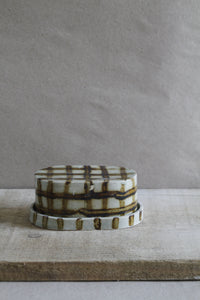 SALE / Butter dish / Reduction Air brush