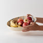 Big Serving Bowl / Brushed Grid