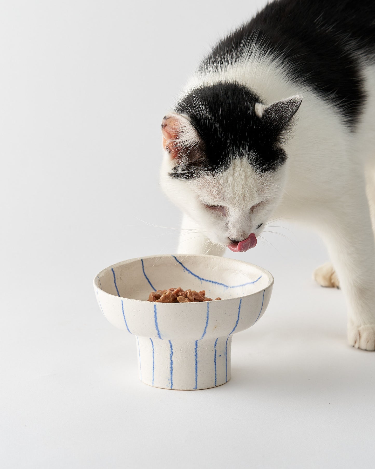 Cat food bowl Ø 14 cm / LINES