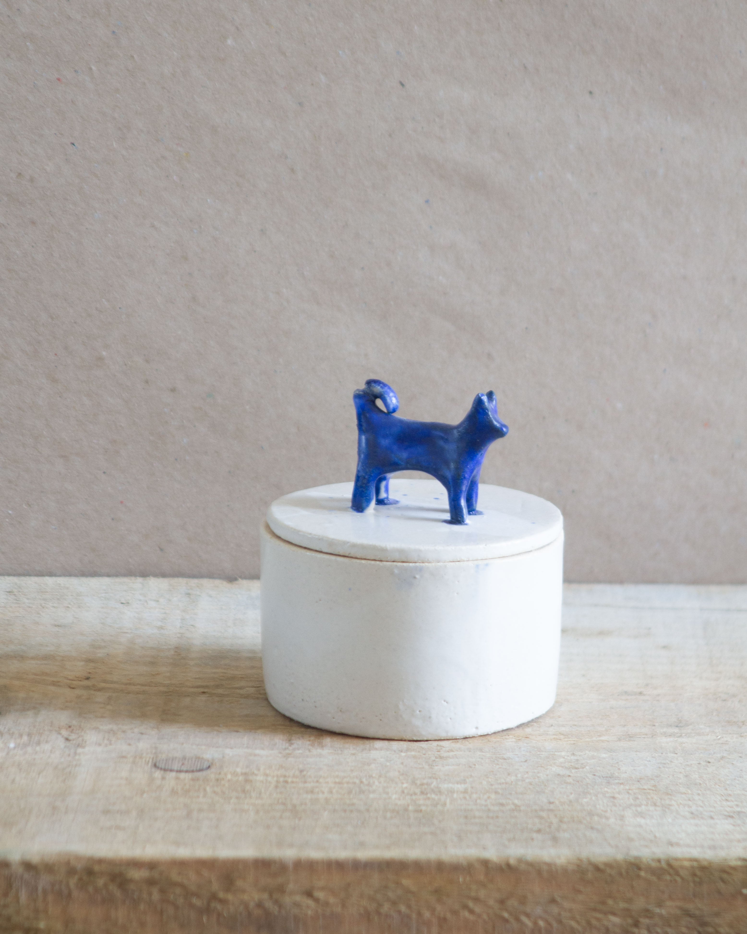 SALE / Blue Cat Box