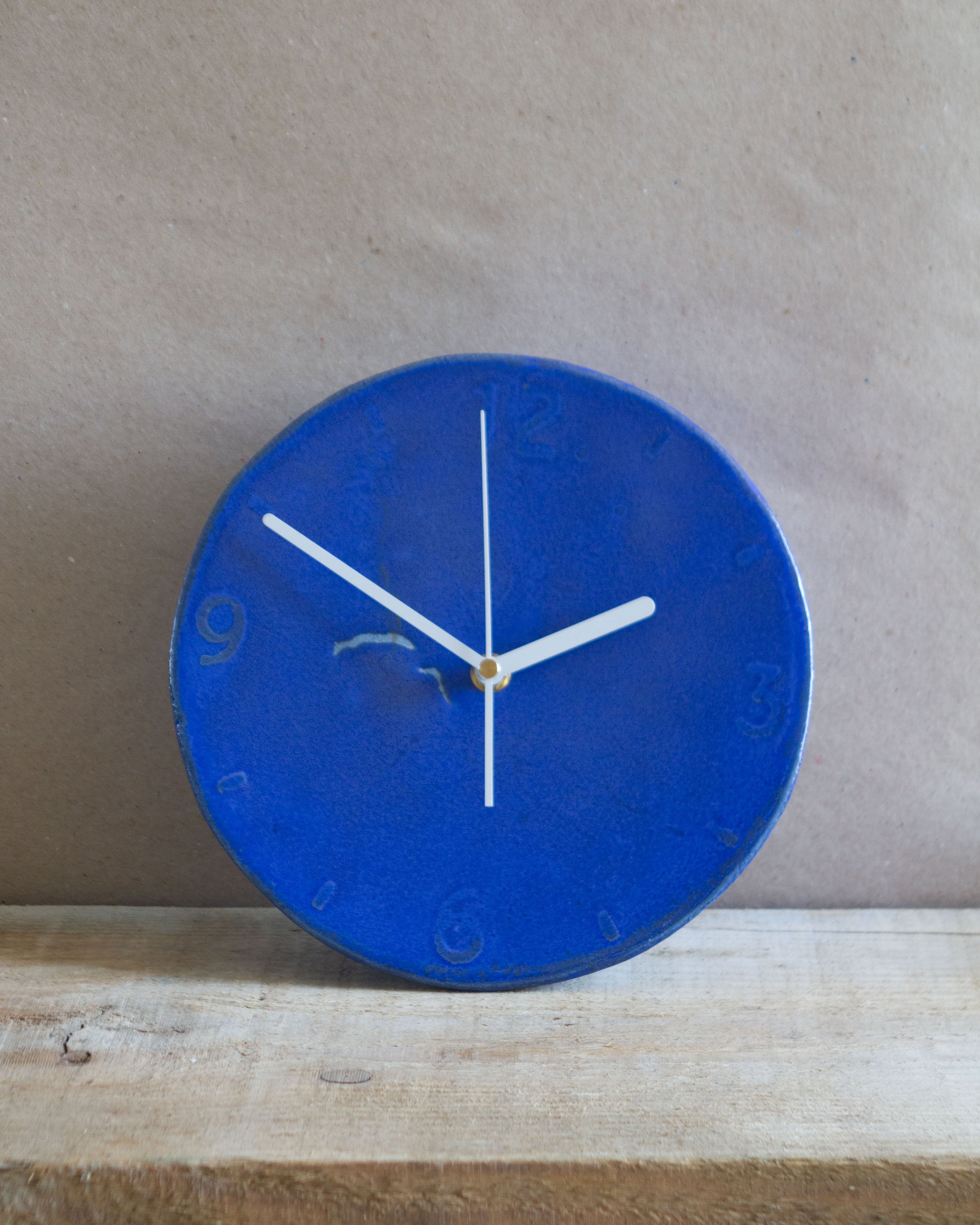 SALE / Clock / Blue