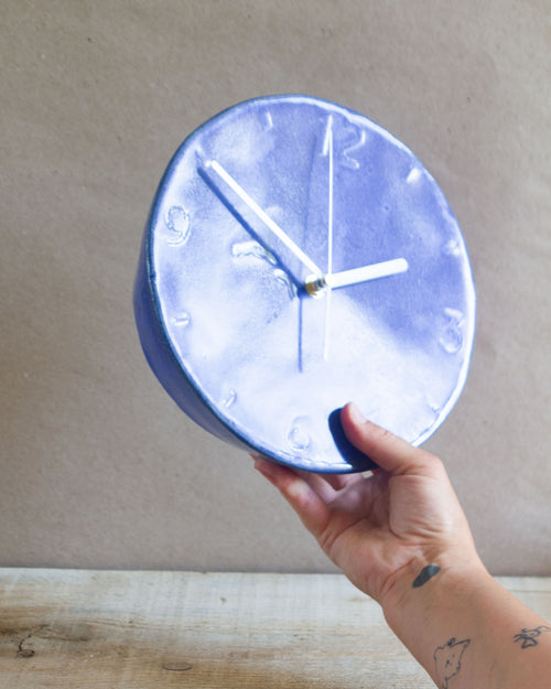 SALE / Clock / Blue