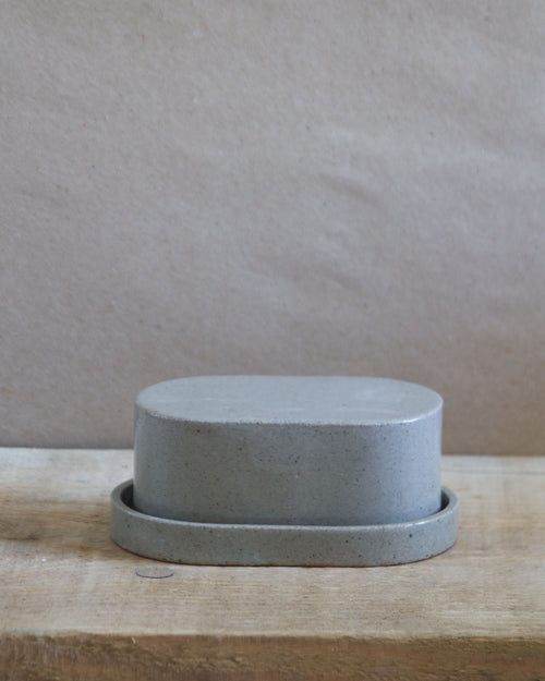 SALE / Butter dish / Reduction fired