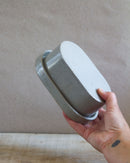 SALE / Butter dish / Reduction fired