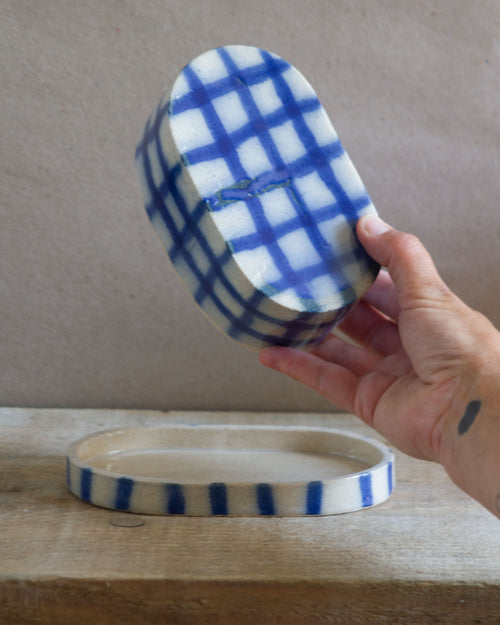 SALE / Butter dish / Air Brush