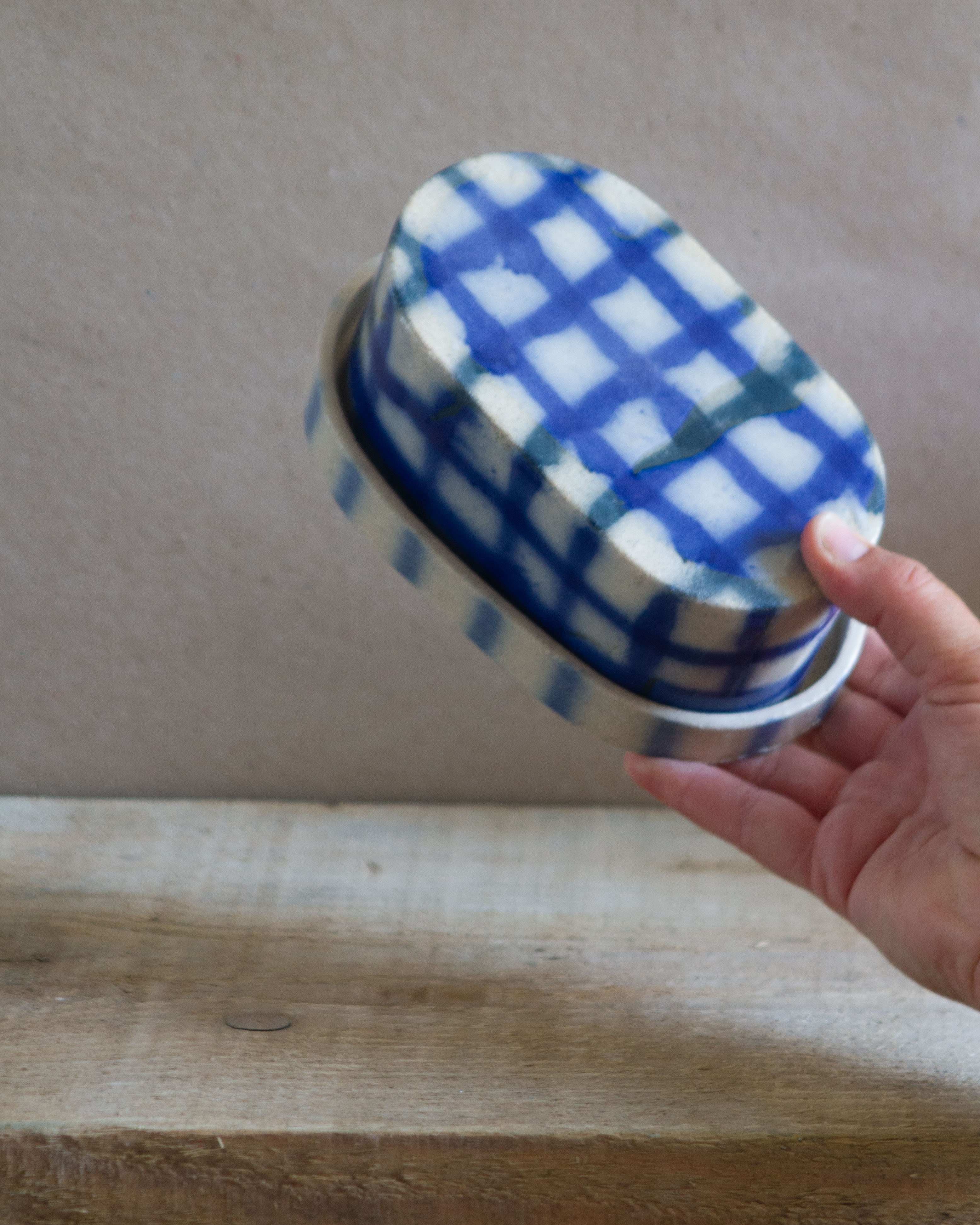 SALE / Butter dish / Air Brush