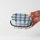 Butter dish / Brushed Grid