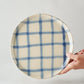 Dinner Plate Ø 26 cm / Brushed Grid